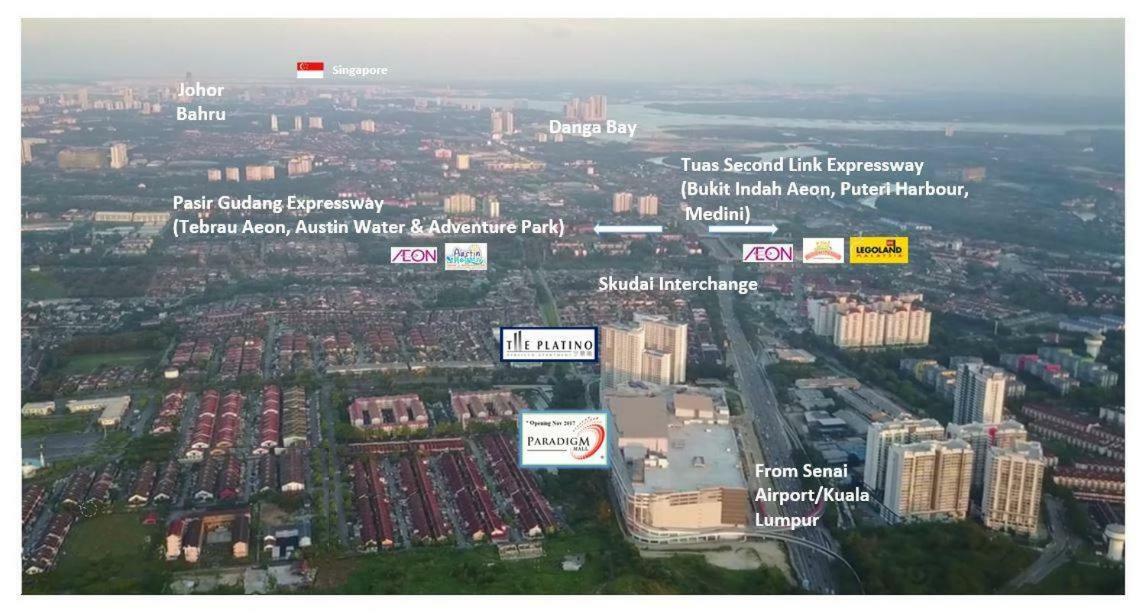 Johor Bahru Paradigm LePlatino Homestay Luaran gambar
